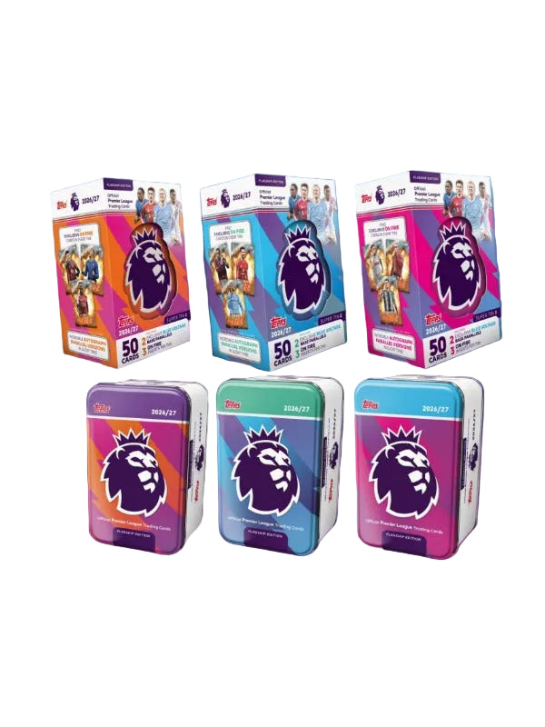 Topps Premier League Flagship 2026/27 Super Tin (Set of 3)