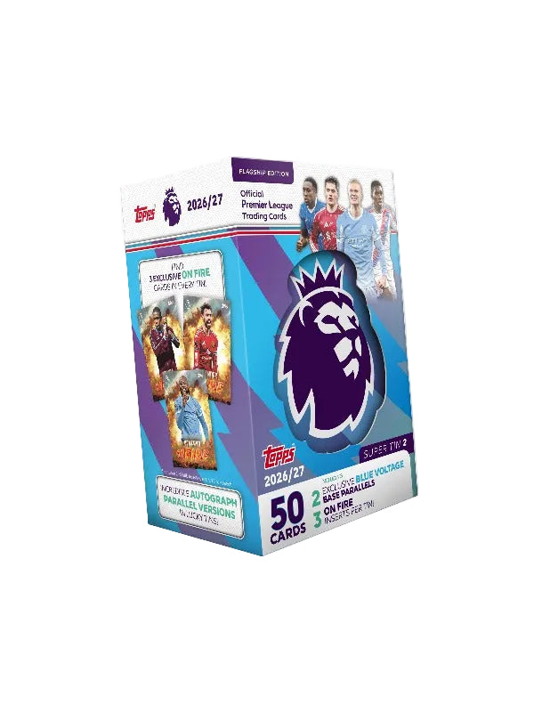 Topps Premier League Flagship 2026/27 Super Tin (Set of 3)