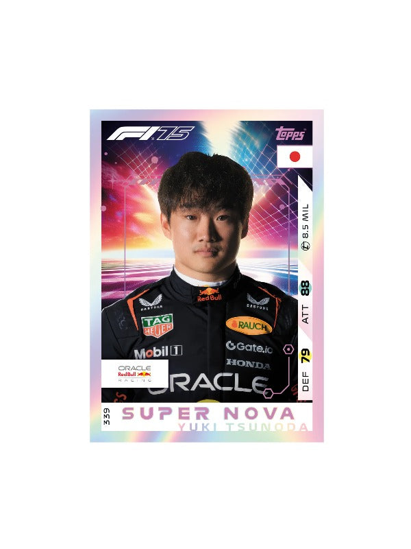 Topps Turbo Attax Formula 1® 2025 - Standard Starter Pack 2 Yuki Tsunoda