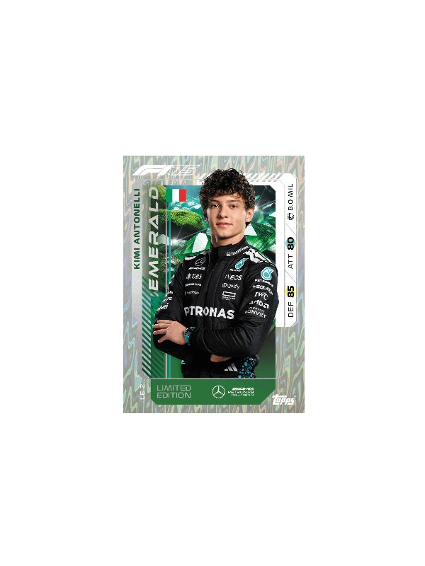 Topps Turbo Attax Formula 1® 2025 - Standard Starter Pack 7 Kimi Antonelli