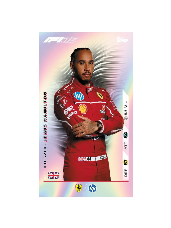Topps Turbo Attax Formula 1® 2025 - Standard Starter Pack 8 Lewis Hamilton