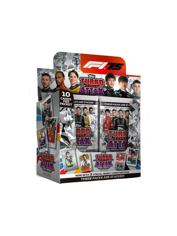 Topps Turbo Attax Formula 1® 2025 Card Booster Box
