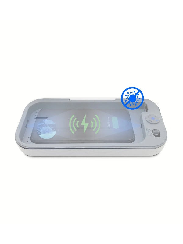 Travelmall 3-in-1 Slim Multi-functional Station UV-C Steriliser with 10W Qi Wireless Charger and Aroma Diffuser 2