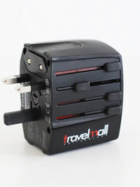 Travelmall Dual-USB Worldwide Travel Adaptor Set 4