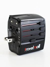 Travelmall Dual-USB Worldwide Travel Adaptor Set 5