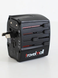 Travelmall Dual-USB Worldwide Travel Adaptor Set 6