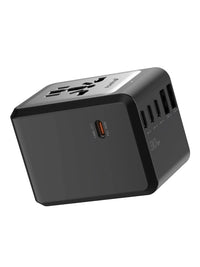 Travelmall GaN 65W PD High Performance Worldwide Travel Adaptor in Black Color 4