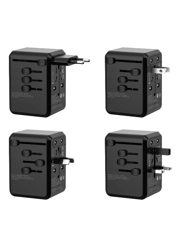 Travelmall GaN 65W PD High Performance Worldwide Travel Adaptor in Black Color 5