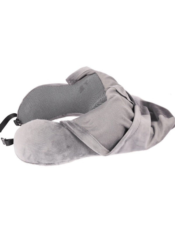 Travelmall Premium Foldable Memory Foam Pillow with Hood 6