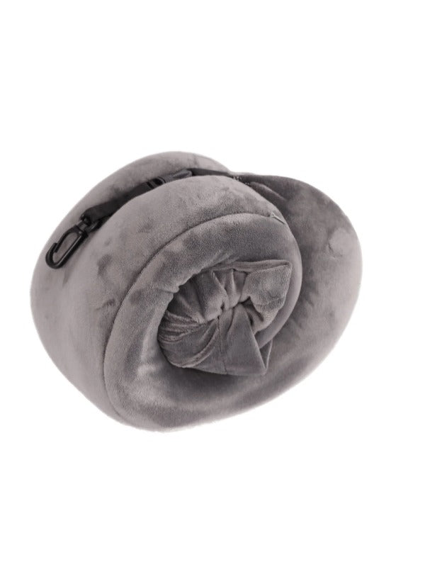 Travelmall Premium Foldable Memory Foam Pillow with Hood 8