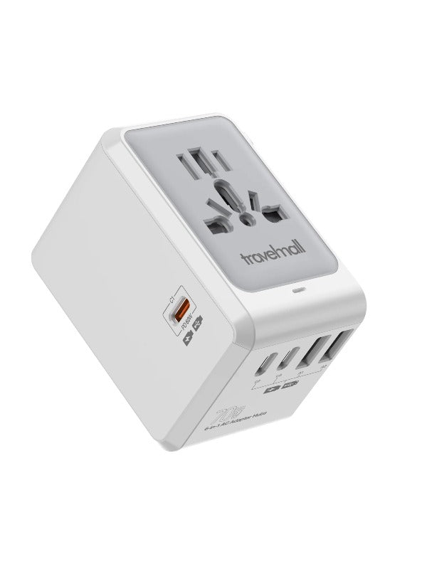 Travelmall TecADVISOR 70W 6-in-1 Multi Tool Laptop Adaptor with 5 USB Ports and Multi-functional Hubs