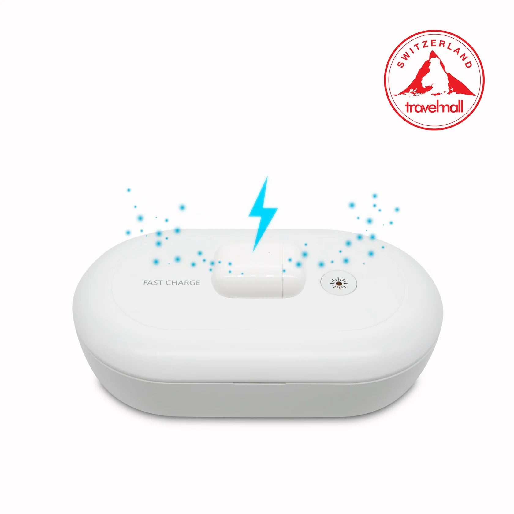 Travelmall XL Multi-Functional UV Steriliser Station With 10W Qi Wireless Charger 4