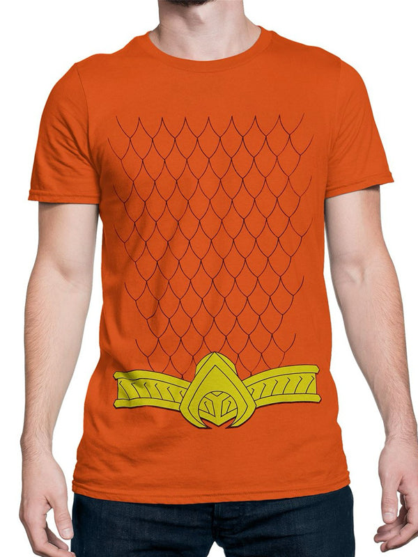 Trevco Aquaman New 52 Costume Orange T-Shirt