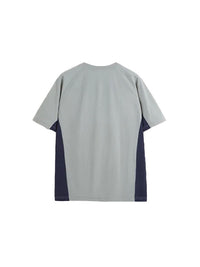 "Troublemaker" Lightweight Hydrogen Silk Blend T-Shirt with Adjustable Strap in Grey Color 2