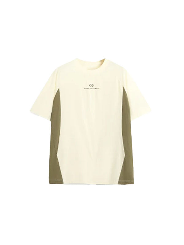 "Troublemaker" Lightweight Hydrogen Silk Blend T-Shirt with Adjustable Strap in Apricot Color - THIS IS FOR HIM