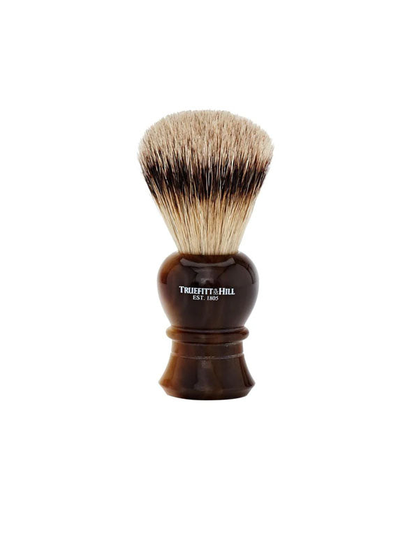 Truefitt & Hill Regency Super Badger Shaving Brush in Faux Horn Color