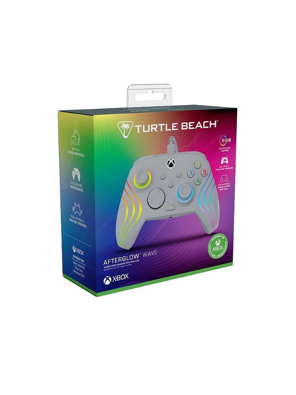 Turtle Beach Afterglow™ Wave Wired Controller in Grey Color (Xbox, Windows 10 & 11)