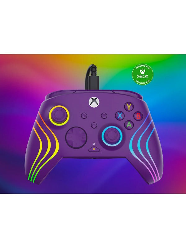 Turtle Beach Afterglow™ Wave Wired Controller in Purple Color (Xbox, Windows 10 & 11)