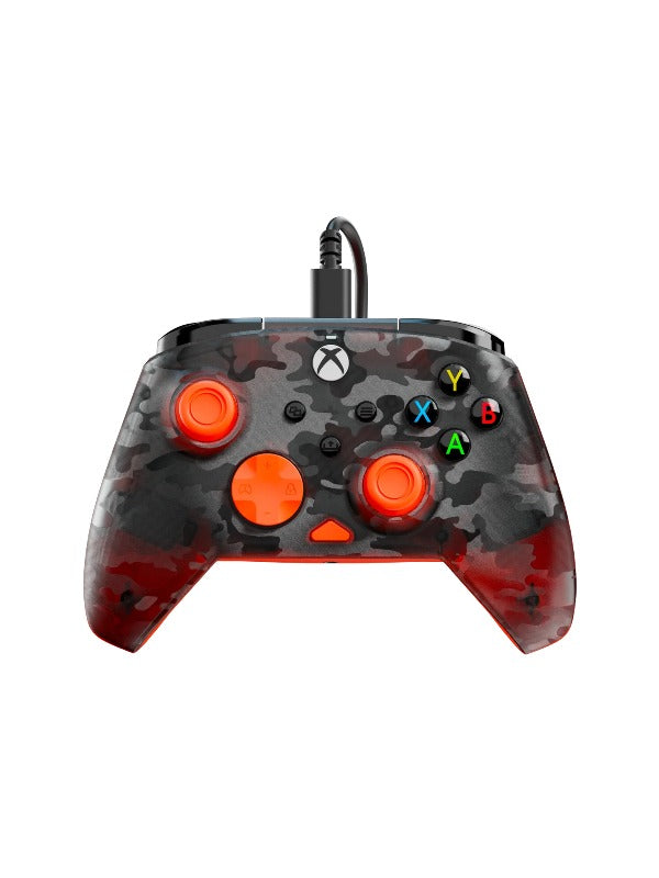 Turtle Beach Rematch™ Core Wired Controller in Ghost Camo Black & Orange Color (Xbox, Windows 10 & 11) 2