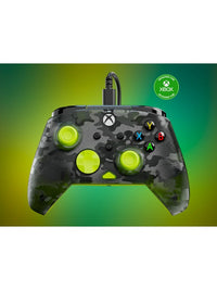 Turtle Beach Rematch™ Core Wired Controller in Ghost Camo Black & Yellow Color (Xbox, Windows 10 & 11)