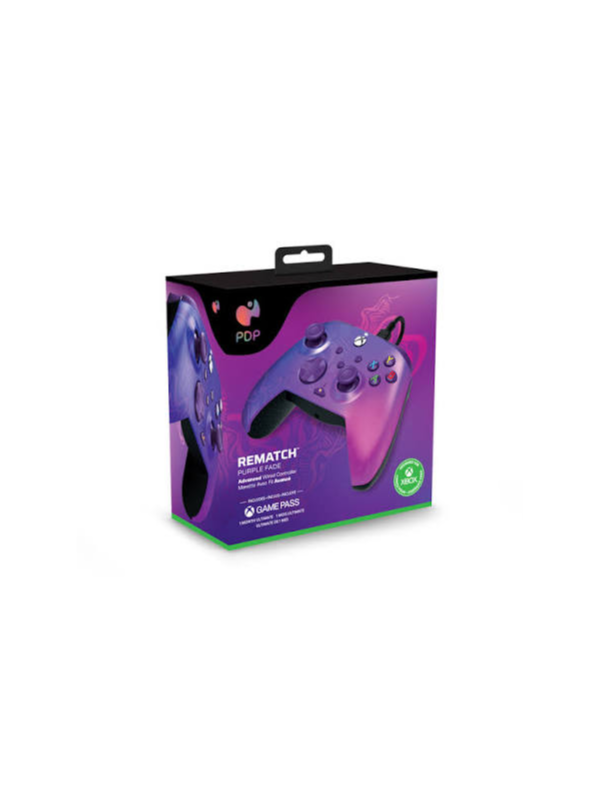 Turtle Beach Rematch Glow Advanced Wired Controller for Xbox Series X/S (Purple Fade)