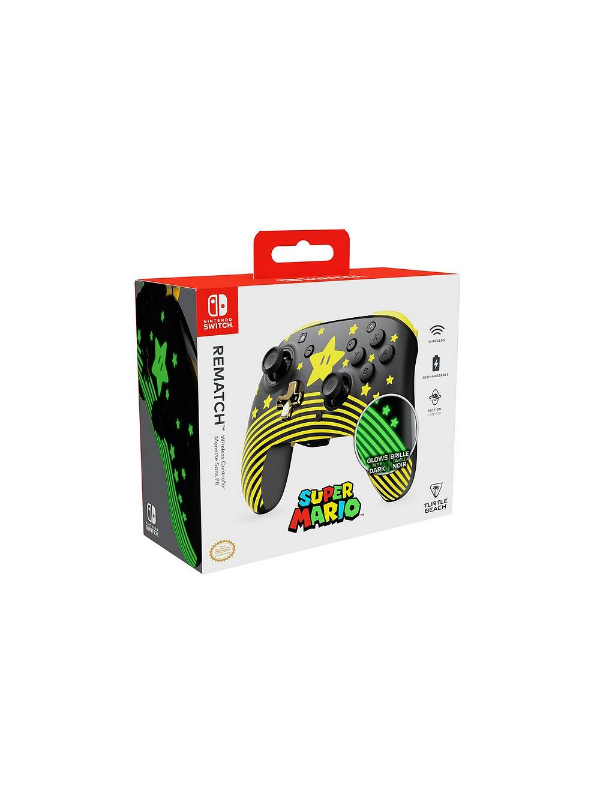 Turtle Beach Rematch™ Wireless Controller - Nintendo Switch™ In Super Mario Star Print