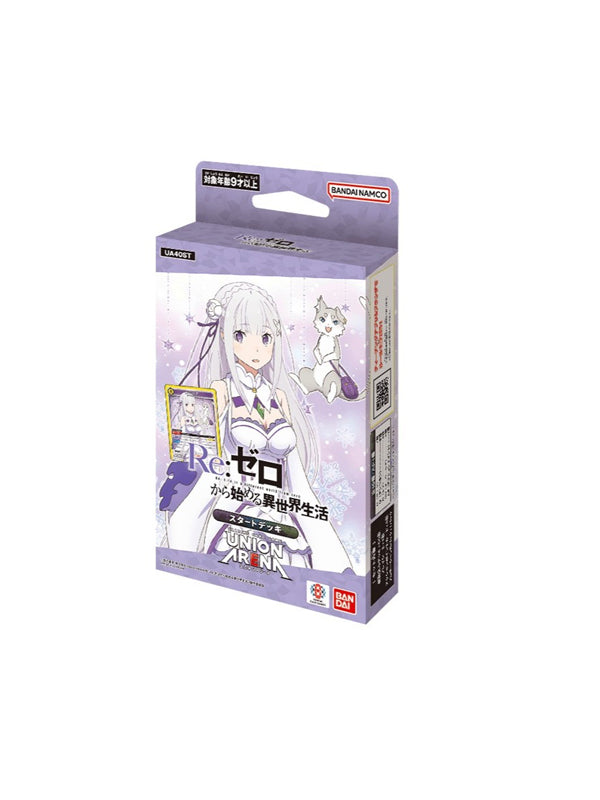 Union Arena Japanese Starter Deck Re:ZERO -Starting Life in Another World- [UA40ST]