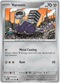 [Collector Troves] Pokemon Scarlet & Violet Twilight Masquerade Varoom Card