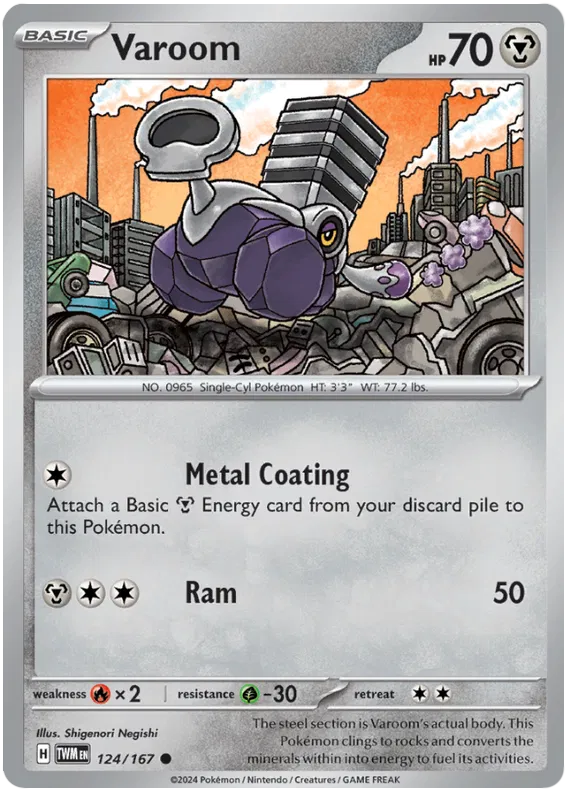 [Collector Troves] Pokemon Scarlet & Violet Twilight Masquerade Varoom Card