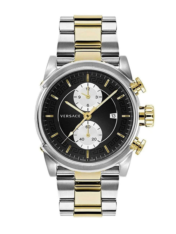 Versace Chronograph Steel Strap Watch