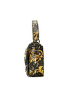 Versace Jeans Couture Baroque Buckle Shoulder Bag [Black] 3