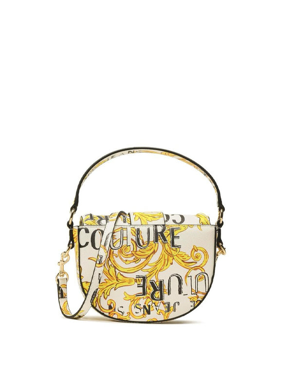  Versace Jeans Couture Baroque Buckle Shoulder Bag [White] 2