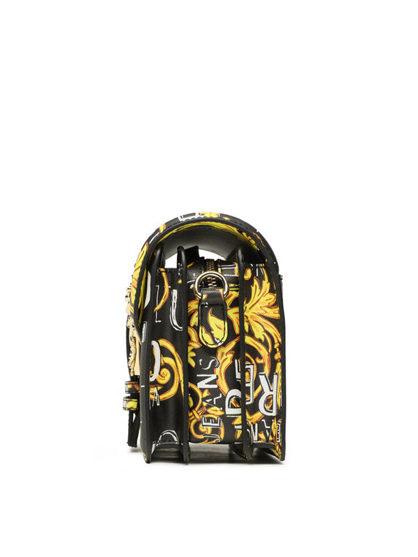 Versace Jeans Couture Baroque Crossbody Bag [Black] 2