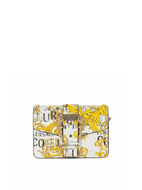 Versace Jeans Couture Baroque Crossbody Bag [White] 2