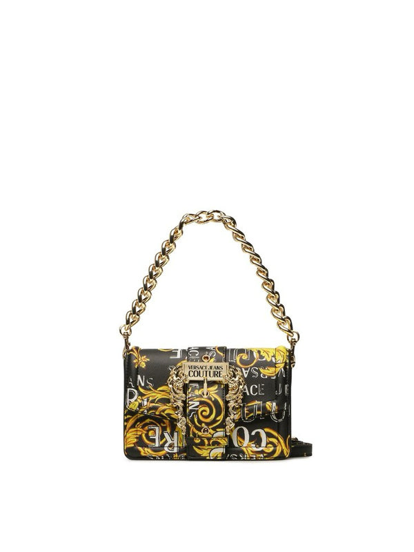 Versace Jeans Couture Baroque Print Shoulder Bag