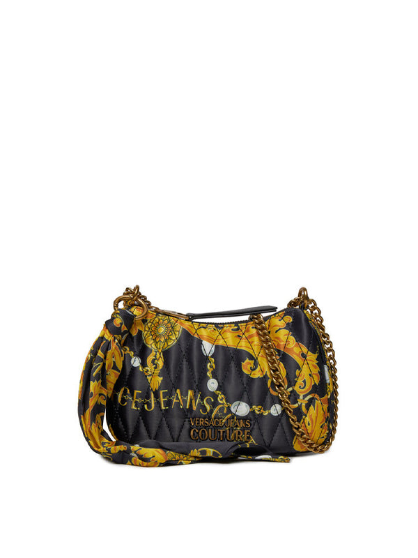 Versace Jeans Couture Chain Quilted Crossbody Bag