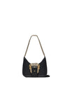 Versace Jeans Couture Couture Barocco Buckle Mini Bag [Black]