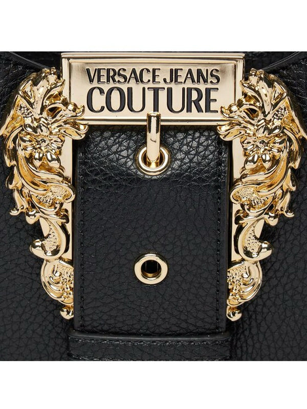 Versace Jeans Couture Couture Barocco Buckle Mini Bag [Black] 4