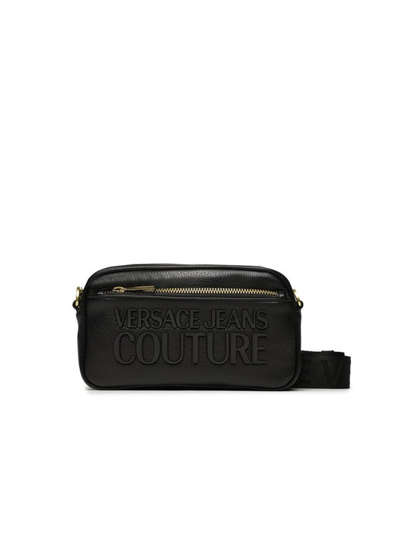 Versace Jeans Couture Logo Lettering Crossbody Bag