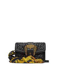 Versace Jeans Couture Scarf Logo Buckle Shoulder Bag