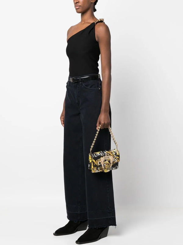 Versace Jeans Couture Baroque Print Shoulder Bag 4
