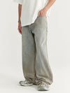 Washed Wide Leg Jeans 8