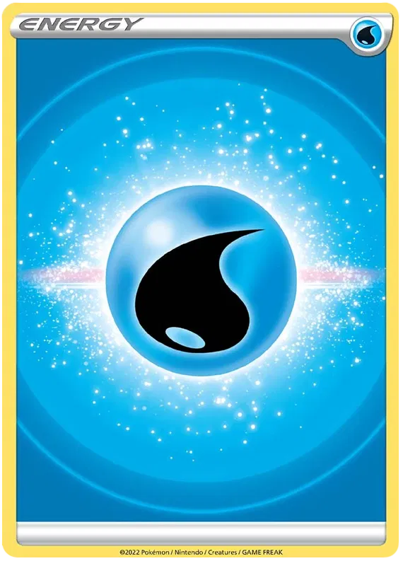 [Collector Troves] Pokemon Sword & Shield Basic Water Energy Card