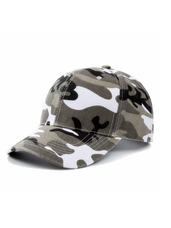 White Camouflage Baseball Cap