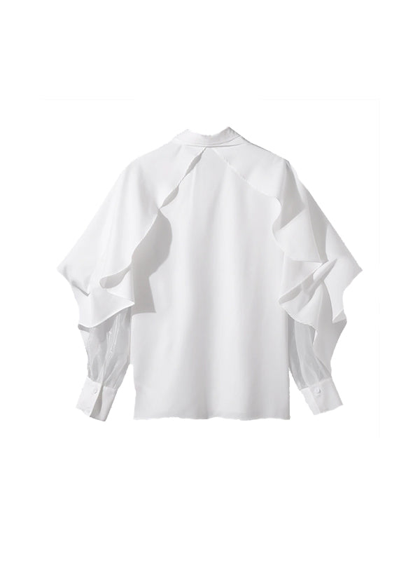 White Cape Style Shirt 6
