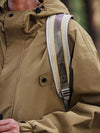 Wind and Waterproof Jacket (with mini compass on zip) in Brown Color  4