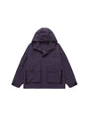 Wind and Waterproof Jacket (with mini compass on zip) in Purple Color