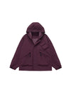 Windbreaker Jacket in Purple Color