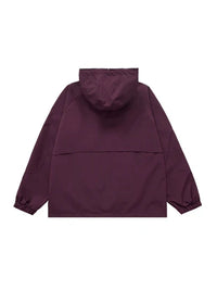 Windbreaker Jacket in Purple Color 2