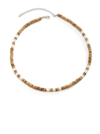 Wood Beads Necklace